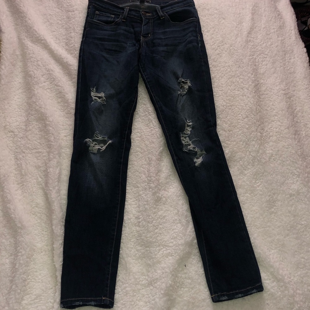 Flying Monday Mid Rise Ankle Skinny Stretch Jean